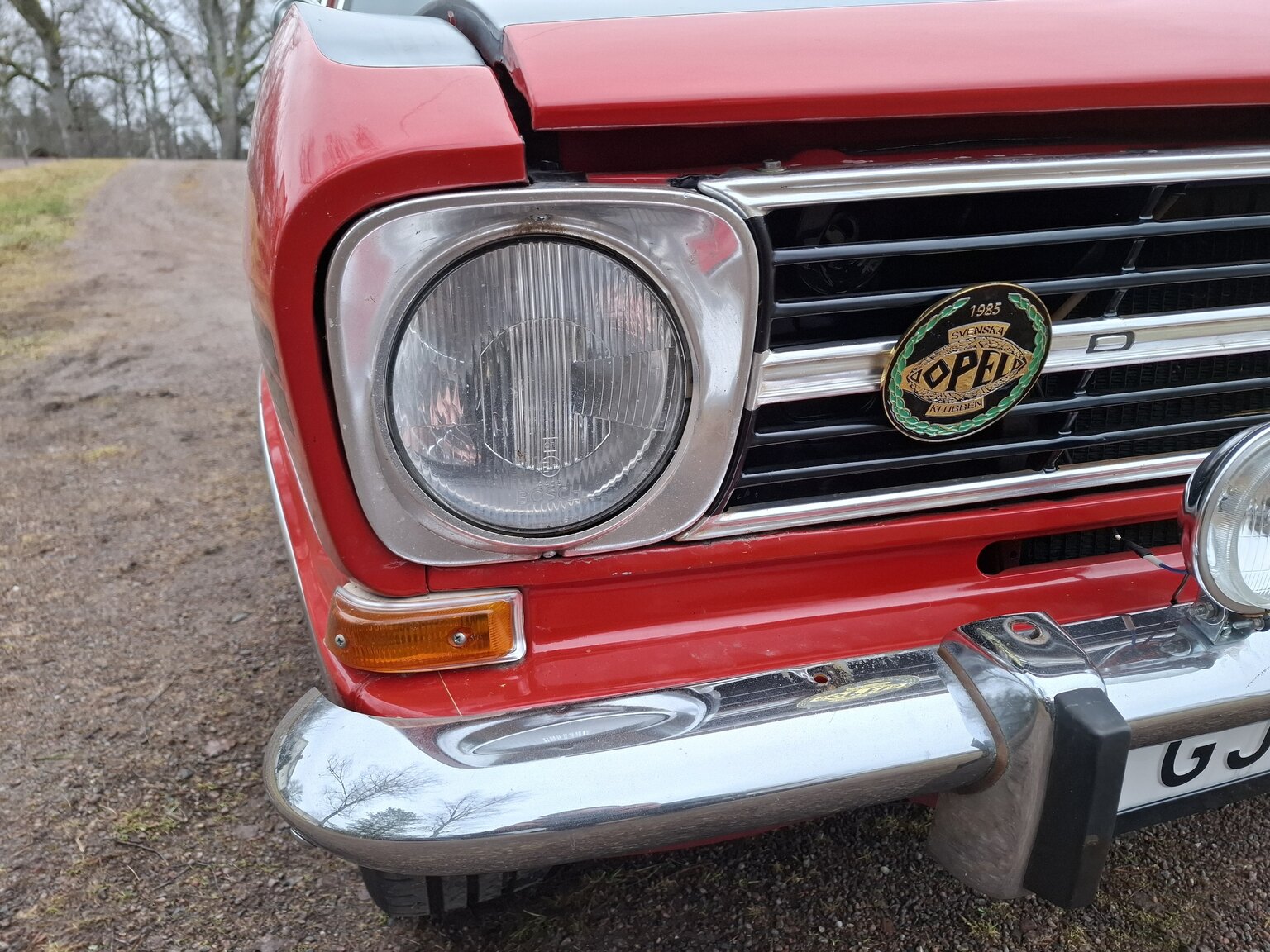 Exterior image of 1969 Opel Kadett B rallye