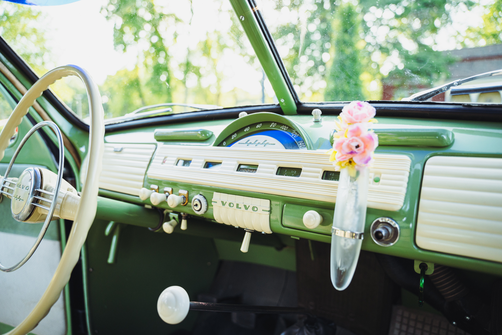 Interiörbild 1947 Volvo PV 444 1947