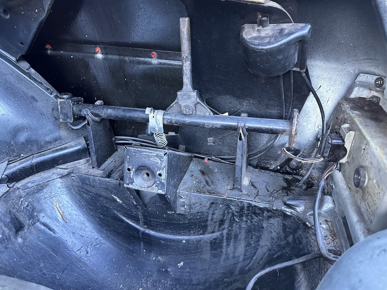 Interiörbild 1974 Mercedes Benz 230.6