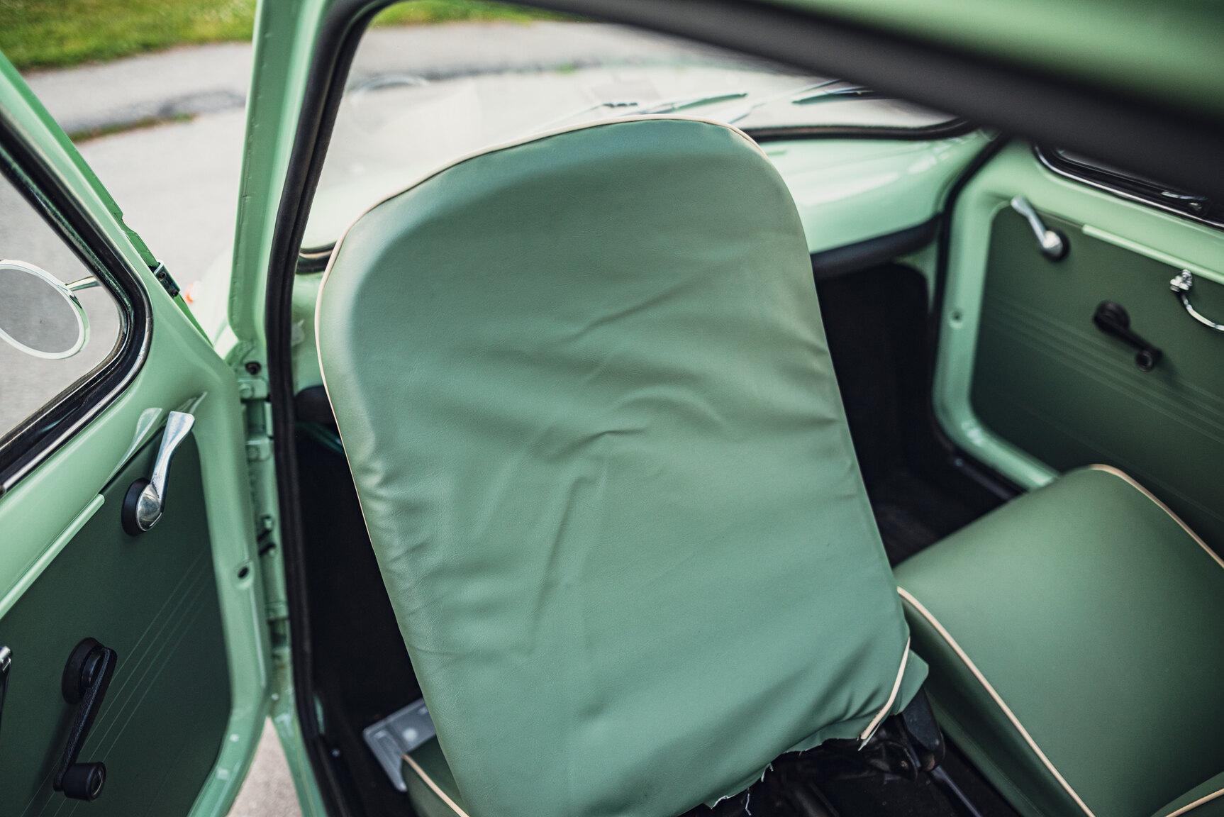 Interiörbild 1967 Fiat 500 "No Reserve Auction"