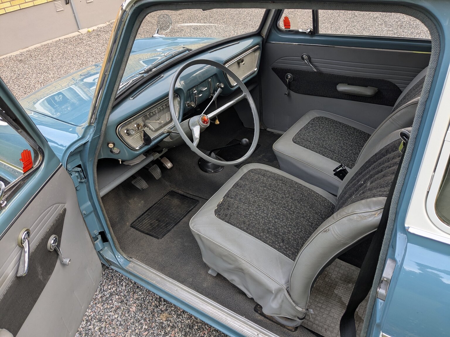 Interior image of 1961 Ford Anglia Deluxe