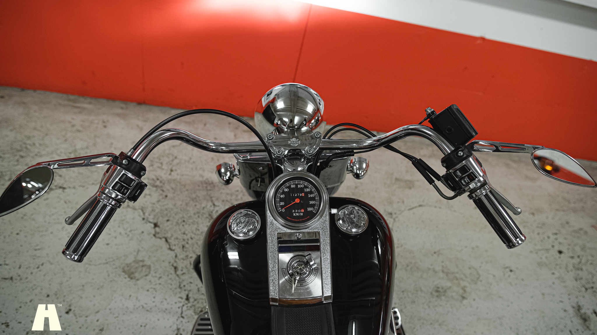 Aussenfoto 1990 Harley Davidson Heritage Softail Classic Custom