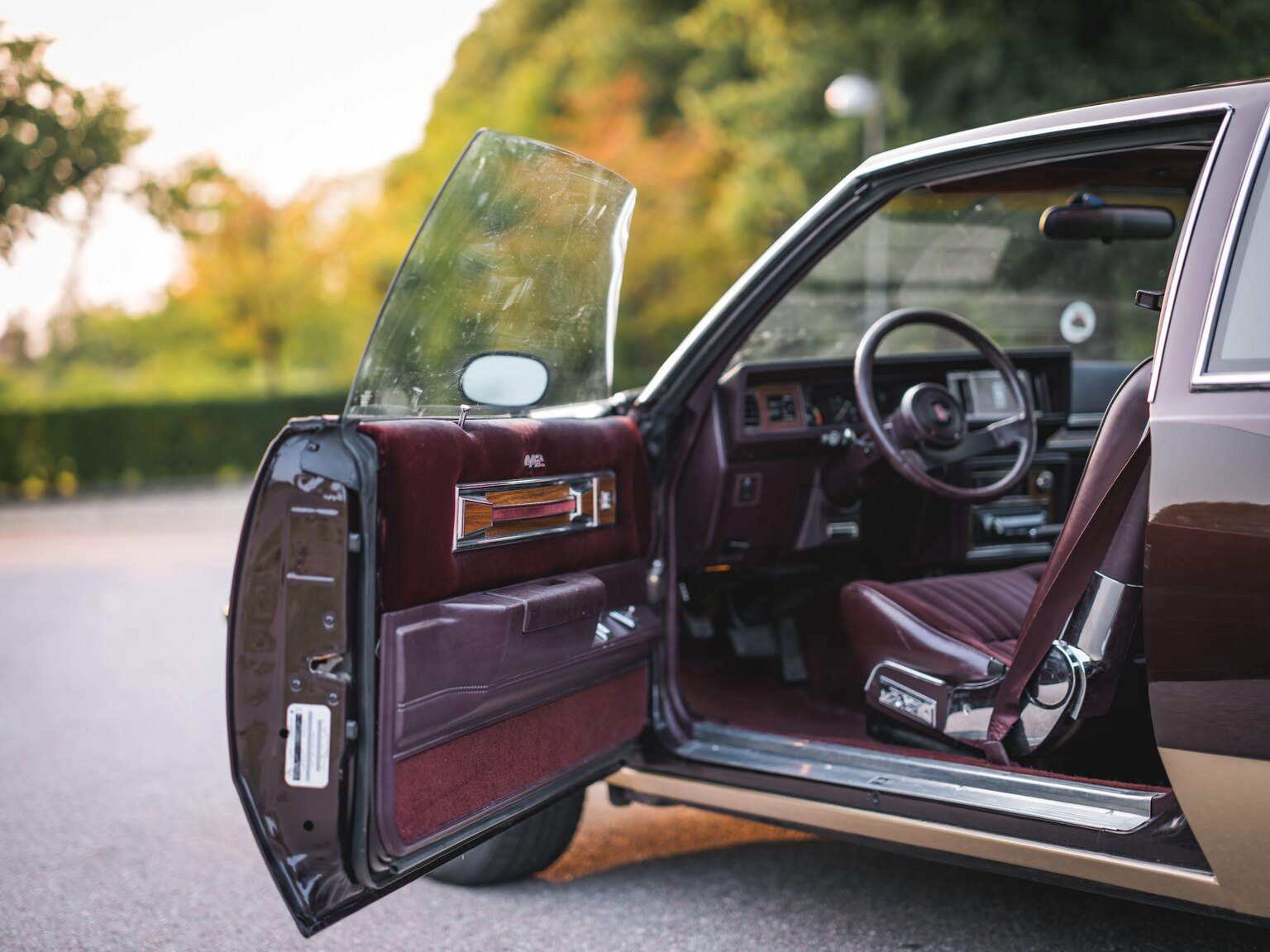 Interiörbild 1986 Oldsmobile Cutlass 442