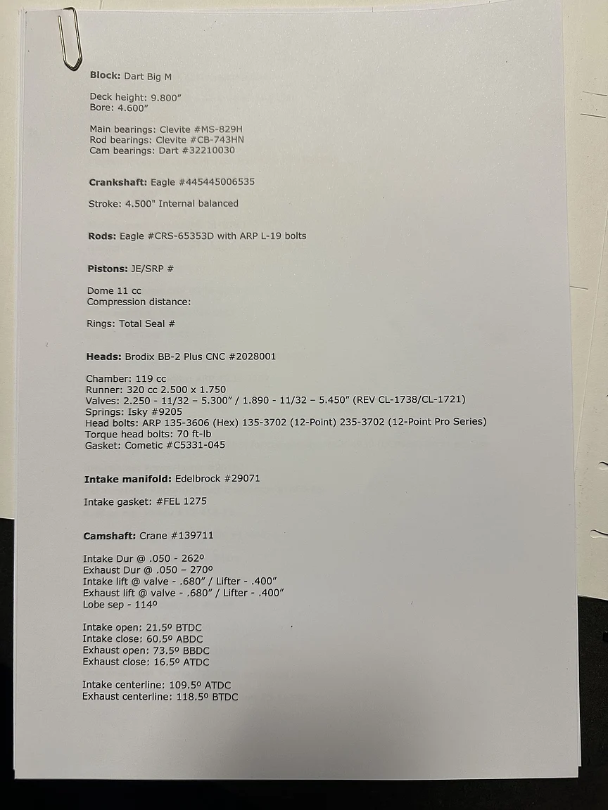 Dokumentation för 1971 Chevrolet Corvette Stingray Special 598 cui V8 795 hk (8)
