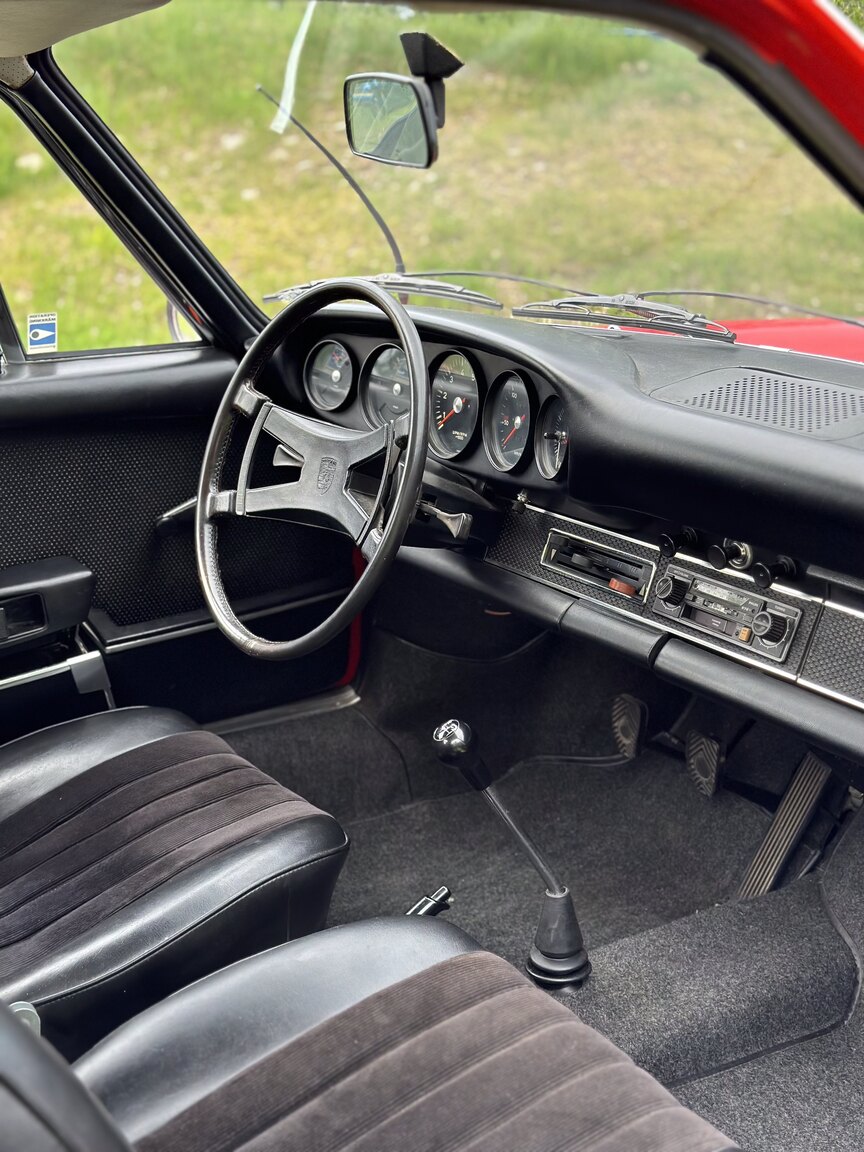 Interiörbild 1969 1969 PORSCHE COUPÉ 911 T  (42)