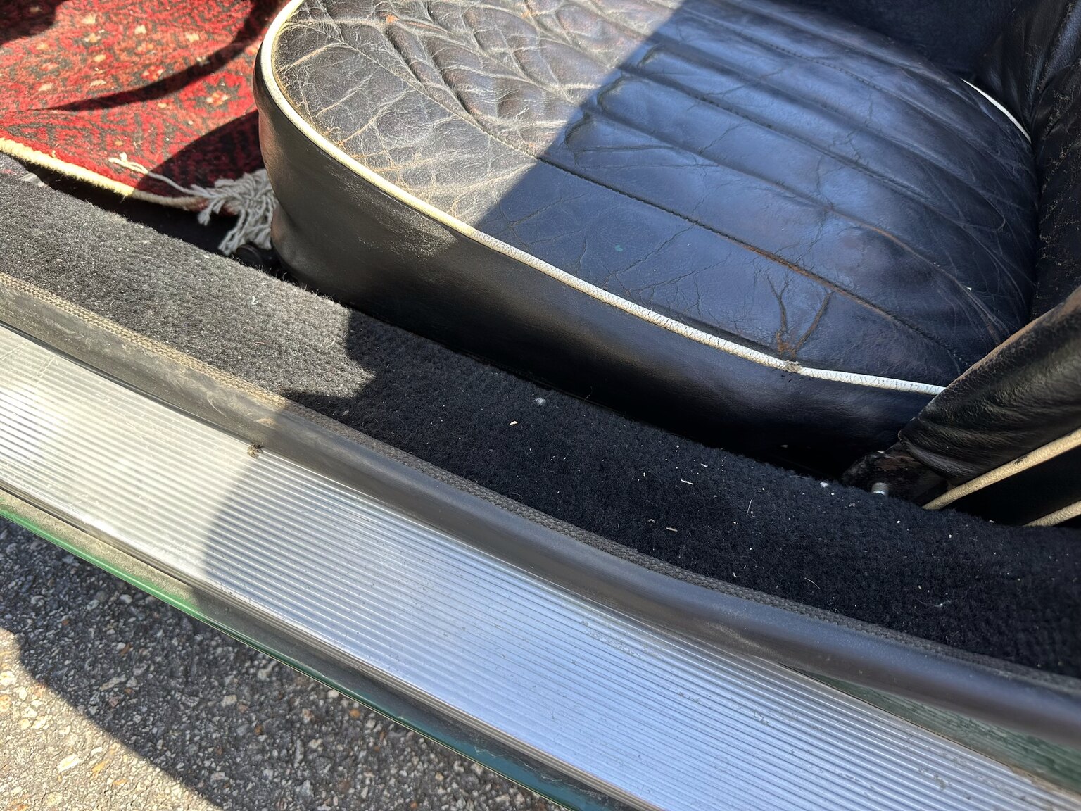 Interiörbild 1957 MGA Roadster (14)