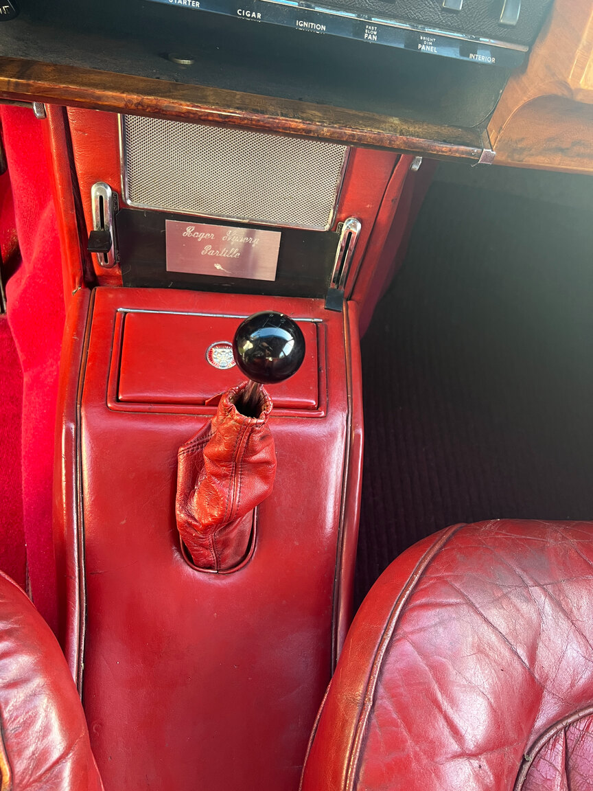 Interior image of 1963 Jaguar Mark II 3.8 Litre