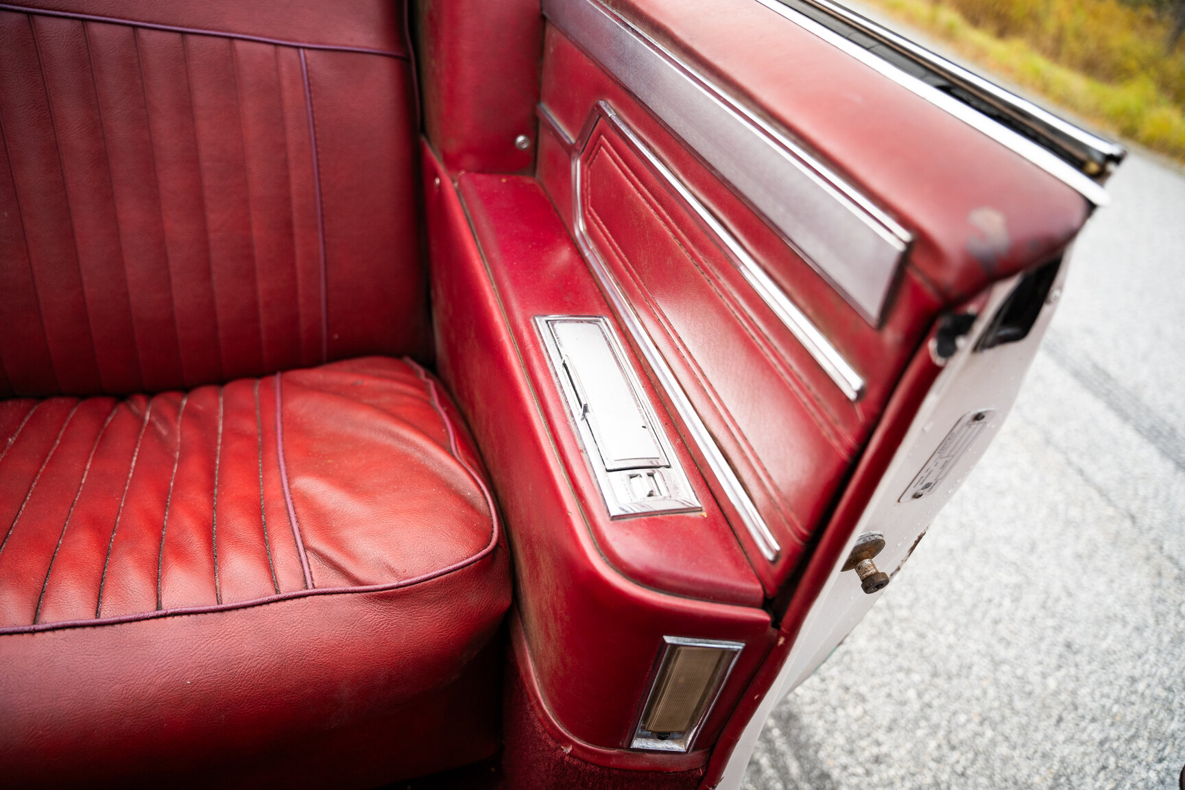 Interiörbild 1965 Cadillac De Ville convertible